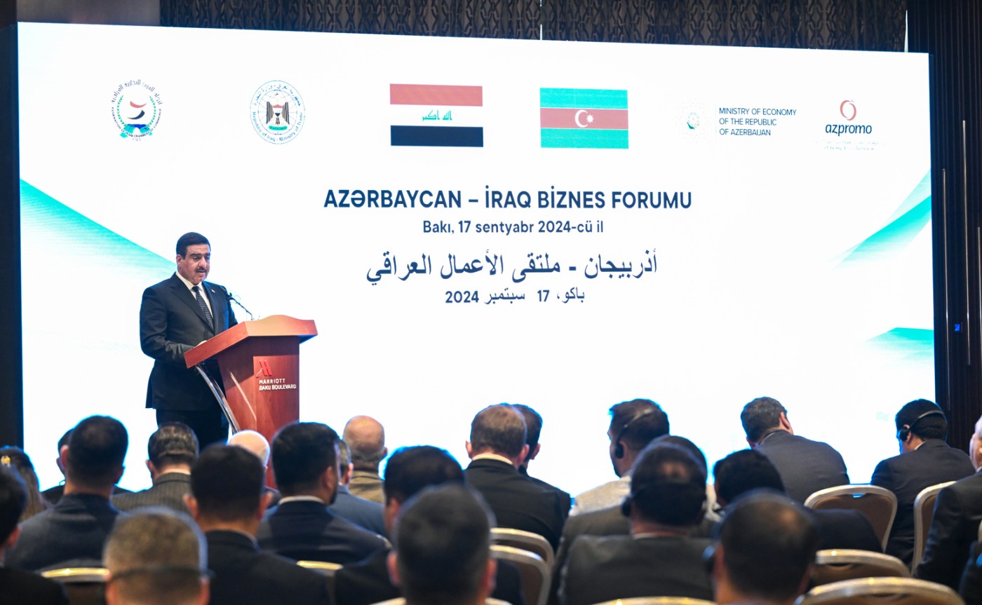 Azərbaycan-İraq biznes forumu keçirilib - FOTOLAR