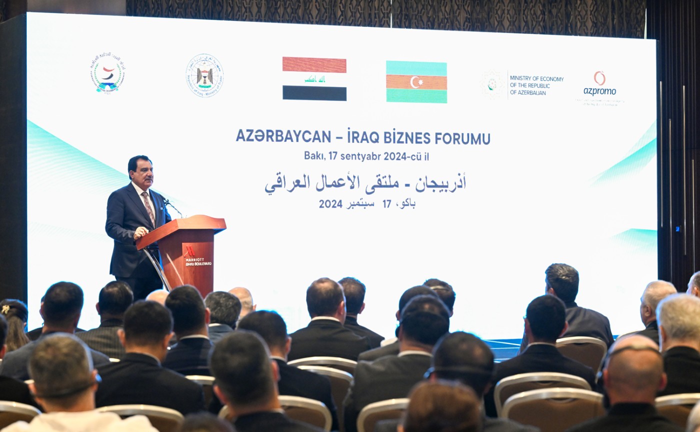 Azərbaycan-İraq biznes forumu keçirilib - FOTOLAR