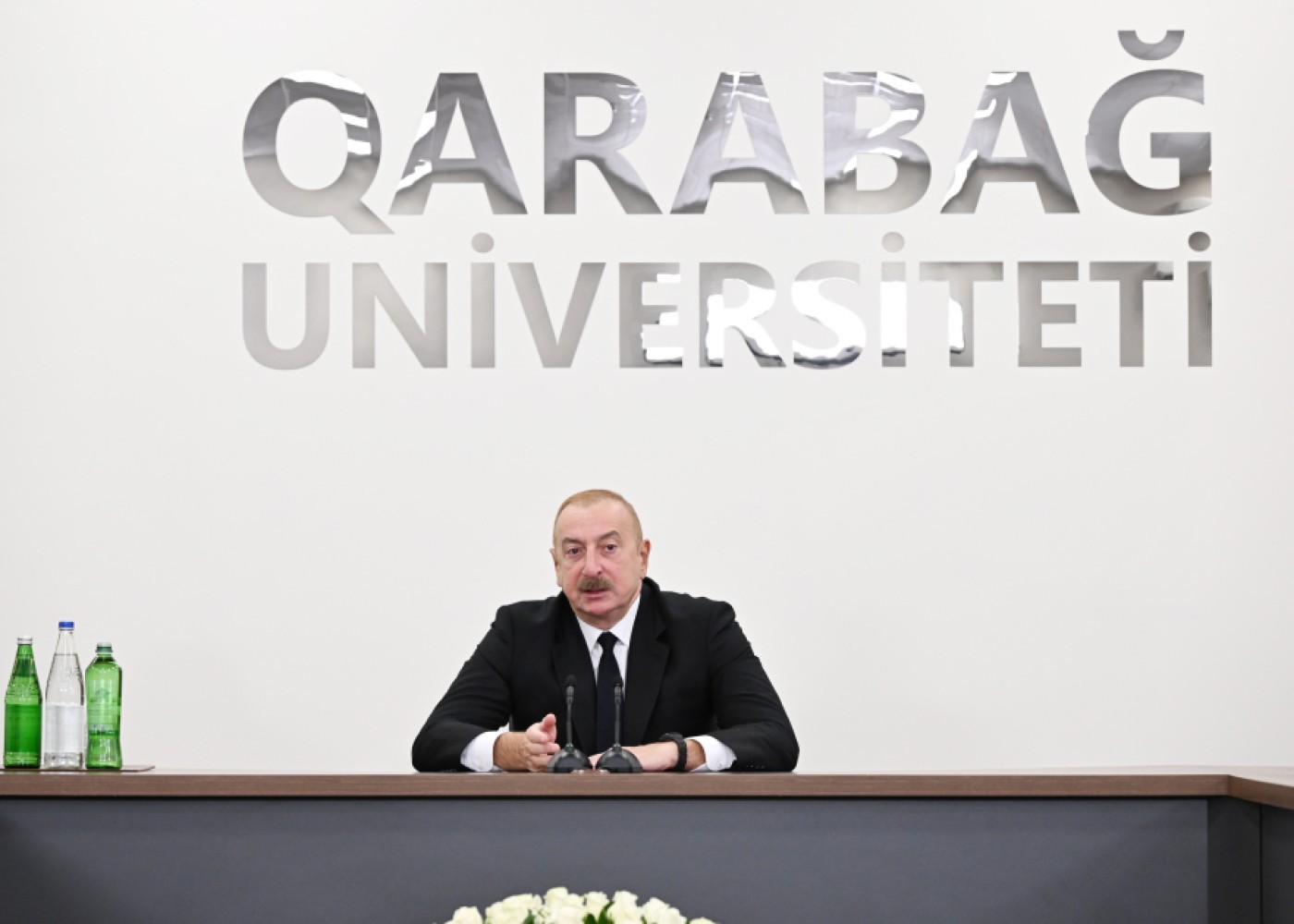 İlham Əliyev Qarabağ Universitetinin açılışında - FOTOLAR (YENİLƏNİB)