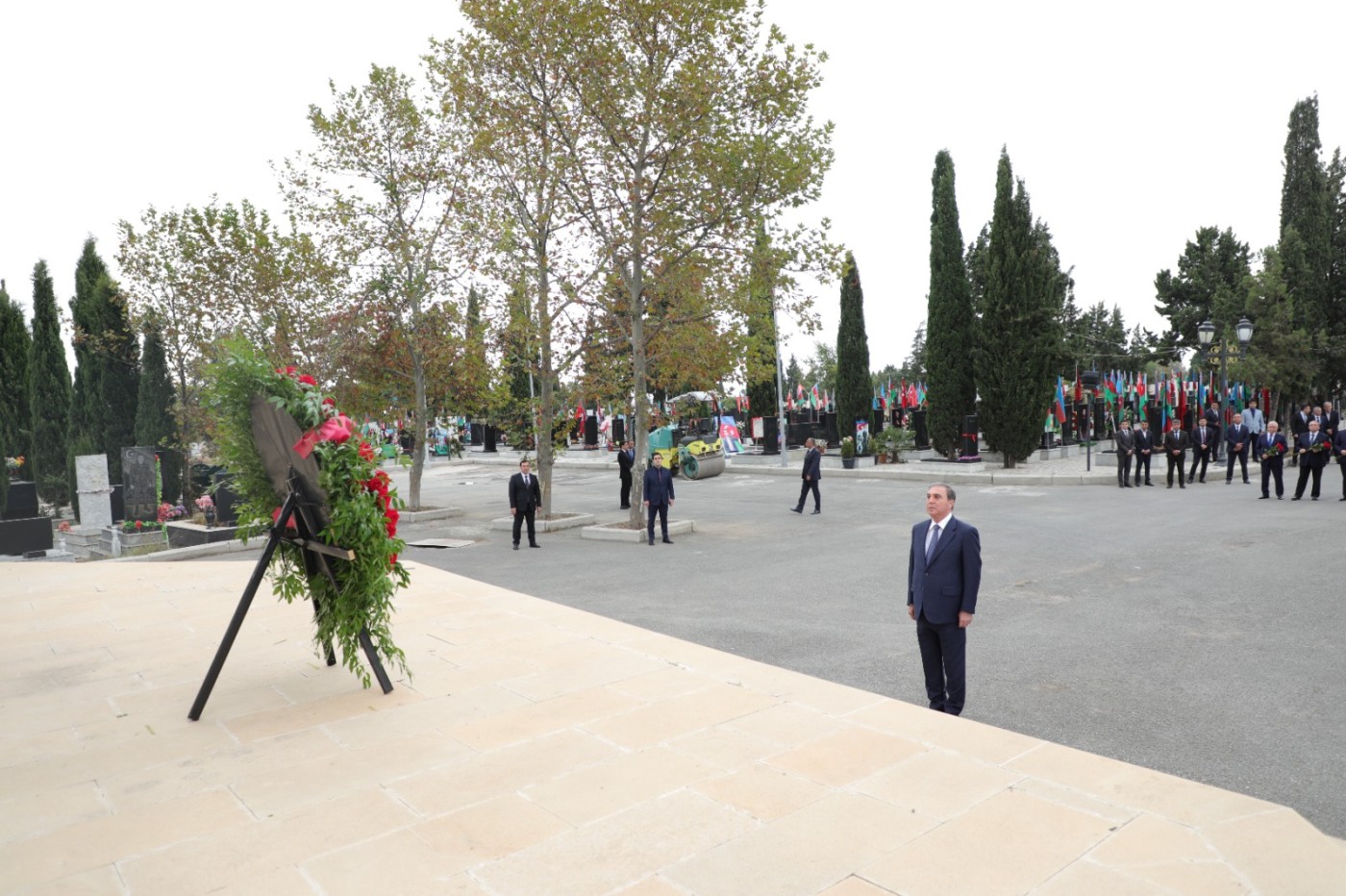 Gəncədə Dövlət Suverenliyi Günü münasibəti ilə tədbir keçirildi - FOTOLAR