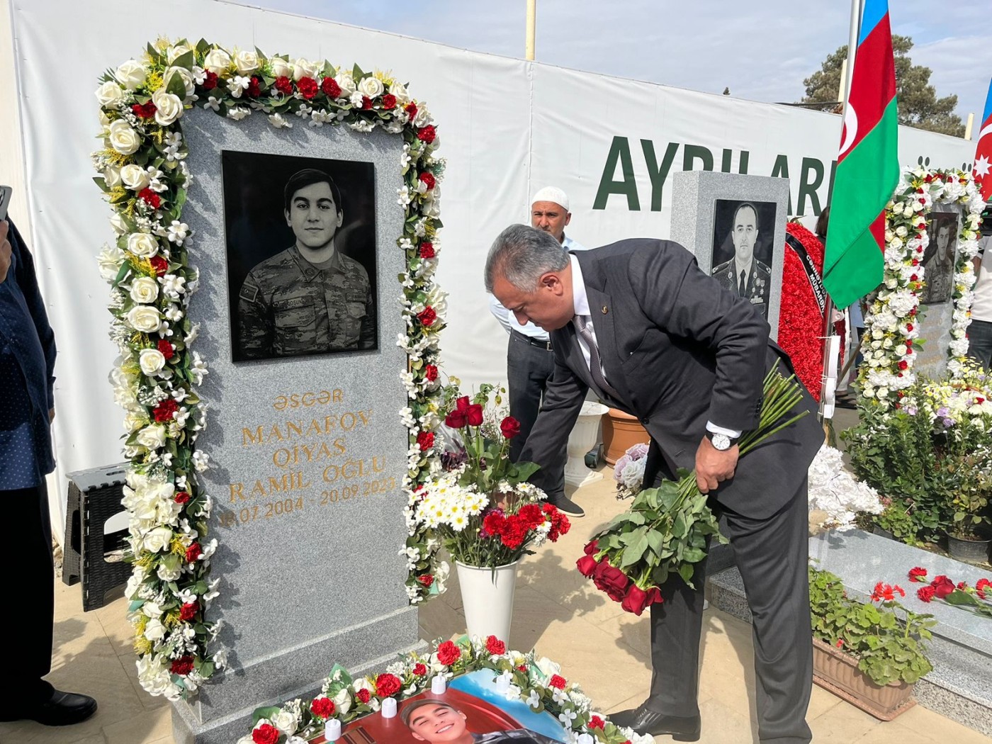 Abşeronda şəhidlərimiz anım günlərində yad edilib - FOTOLAR