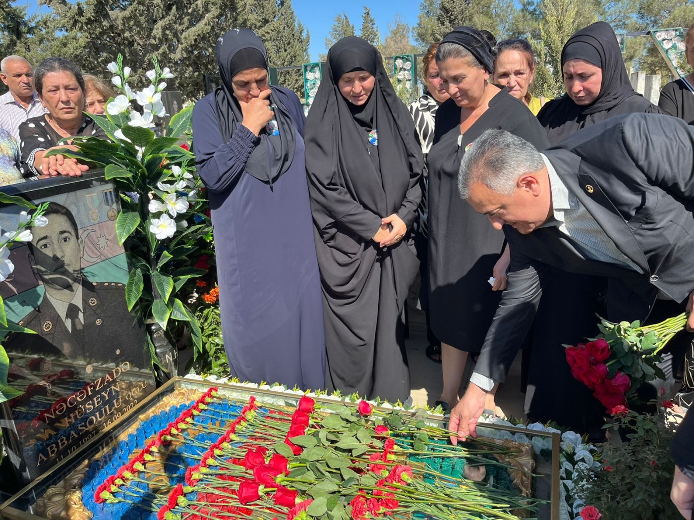 Abşeronda şəhidlərimiz anım günlərində yad edilib - FOTOLAR