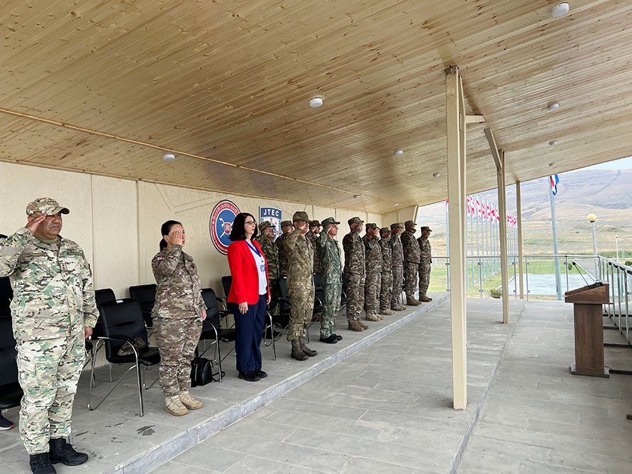 Azərbaycan-Türkiyə-Gürcüstan komanda-qərargah təlimi başlayıb - FOTOLAR