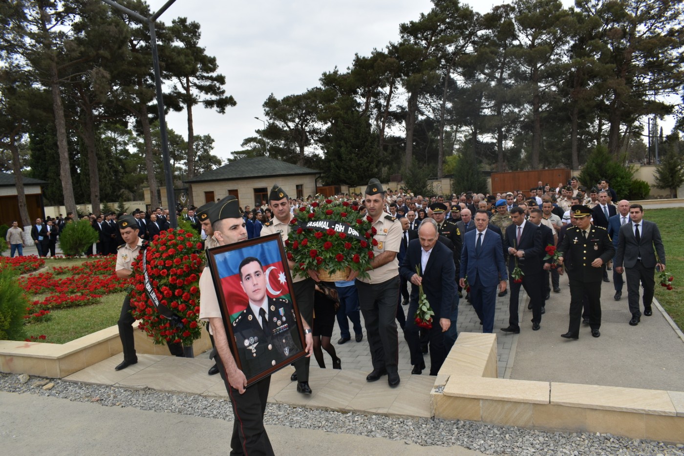 Əkrəm Şadmanovun şəhadətinin ildönümü münasibətilə anım tədbiri keçirildi - FOTOLAR