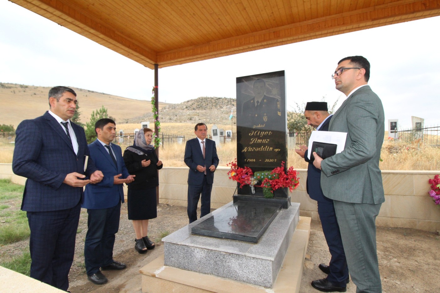 Qazaxda 27 Sentyabr - Anım Günü ərəfəsində şəhidlərin məzarları ziyarət edildi - FOTOLAR