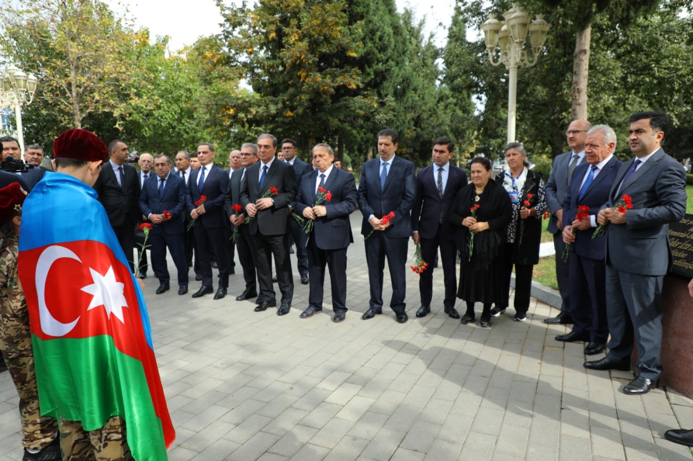 Gəncədə Anım Günü ilə əlaqədar ümumşəhər tədbiri keçirilib - FOTOLAR