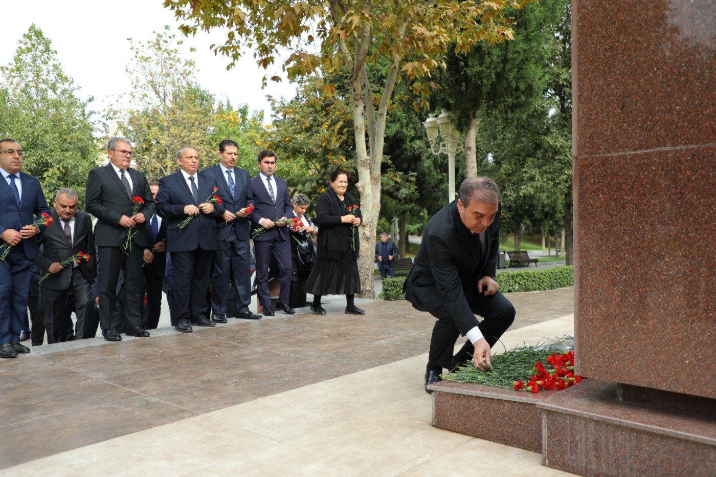 Gəncədə Anım Günü ilə əlaqədar ümumşəhər tədbiri keçirilib - FOTOLAR