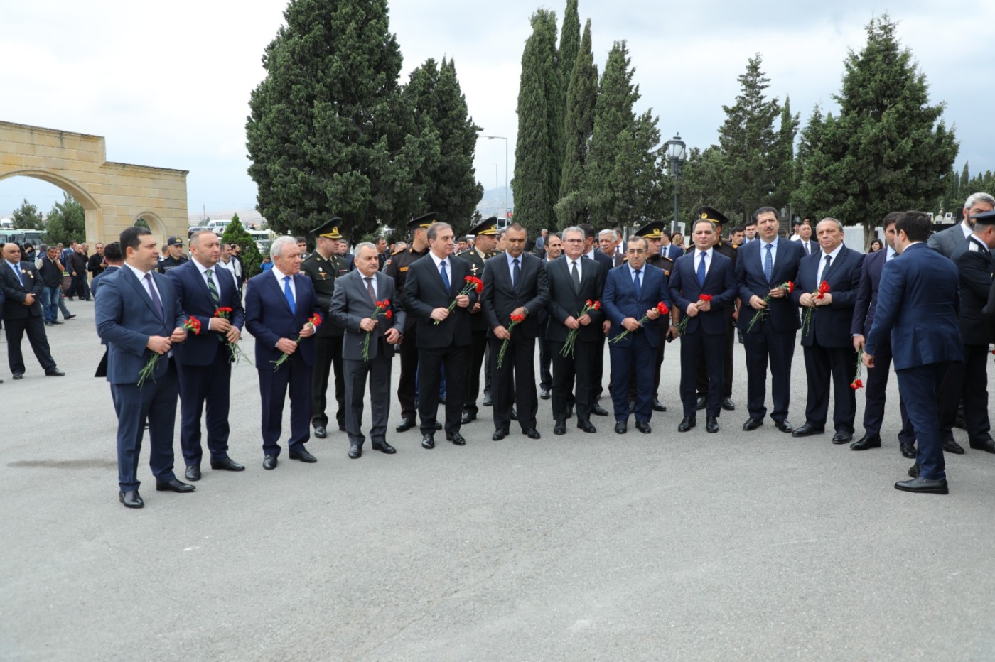 Gəncədə Anım Günü ilə əlaqədar ümumşəhər tədbiri keçirilib - FOTOLAR