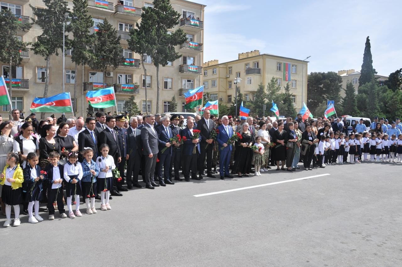 Pirallahıda şəhidlərə həsr olunmuş tədbir keçirildi - FOTOLAR