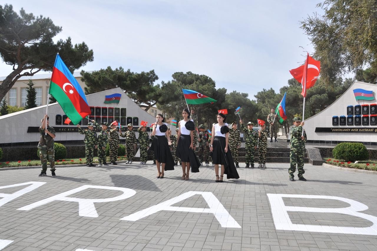 Pirallahıda şəhidlərə həsr olunmuş tədbir keçirildi - FOTOLAR