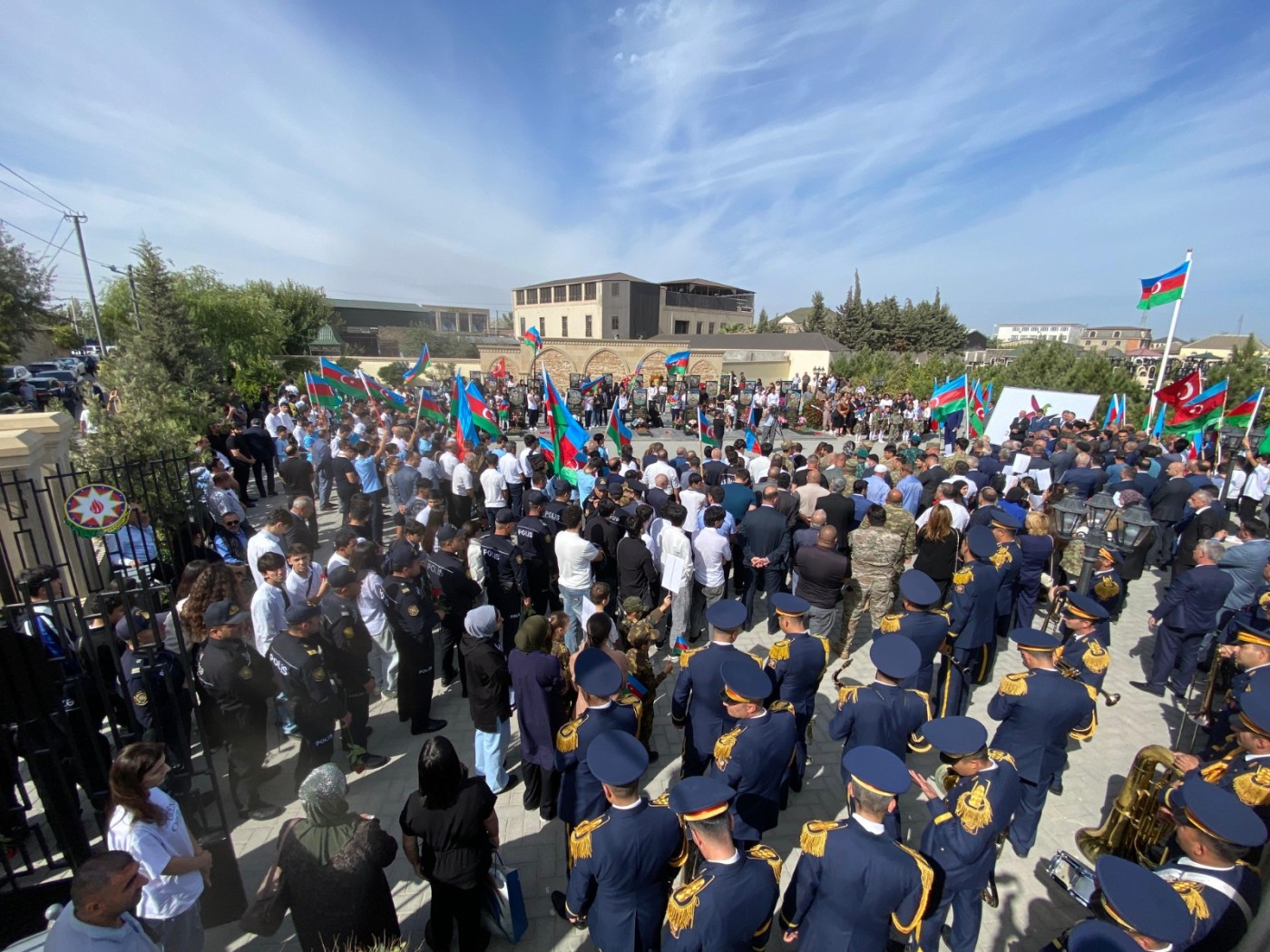 27 sentyabr - Anım Günü ilə əlaqədar Xəzər rayonunda silsilə tədbirlər keçirilib - FOTOLAR