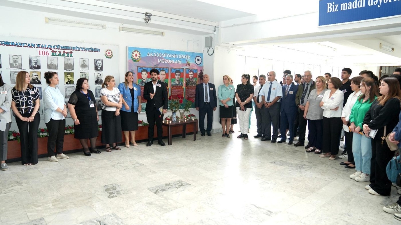 Əmək və Sosial Münasibətlər Akademiyasında Anım Günü qeyd olunub - FOTOLAR