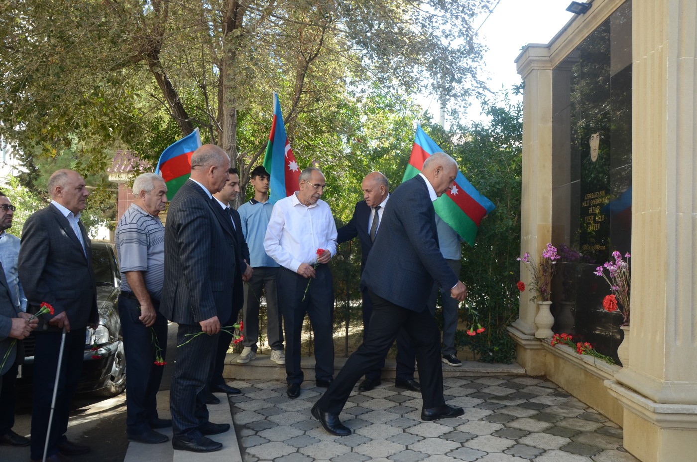 Əliyar Əliyev və silahdaşlarının anım günü qeyd olundu - FOTOLAR