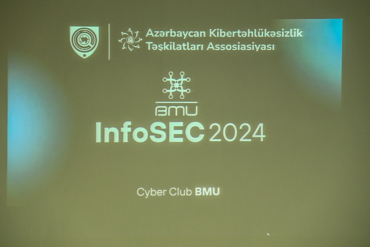 BMU-da tələbələr üçün “InfoSEC-2024” adlı tədbir keçirilib - FOTOLAR