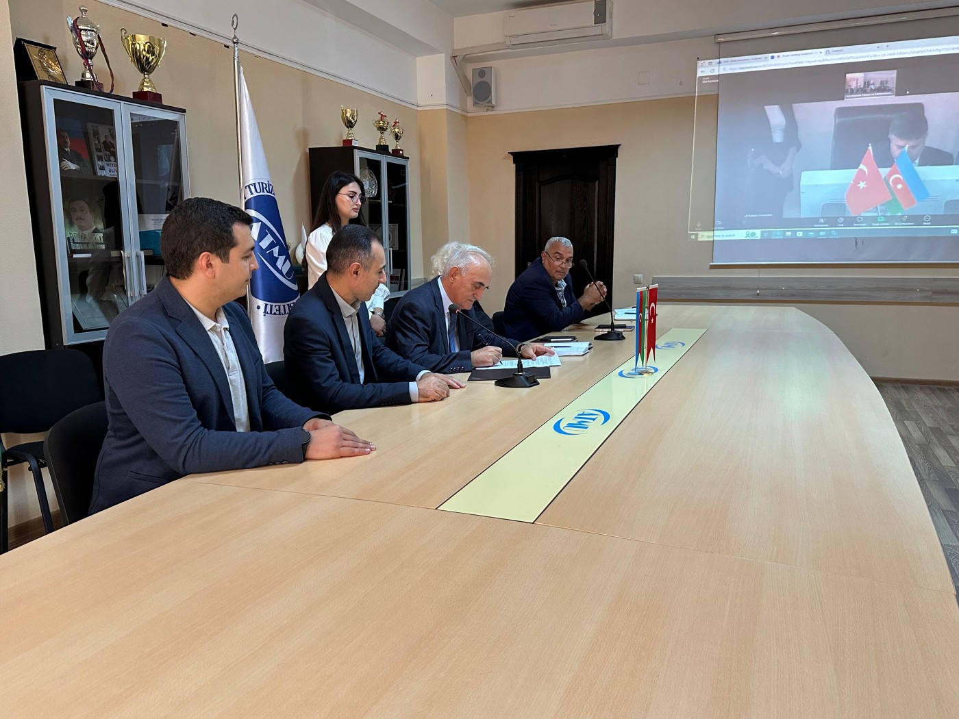 ATMU ilə bu universitet arasında memorandum imzalandı - FOTOLAR