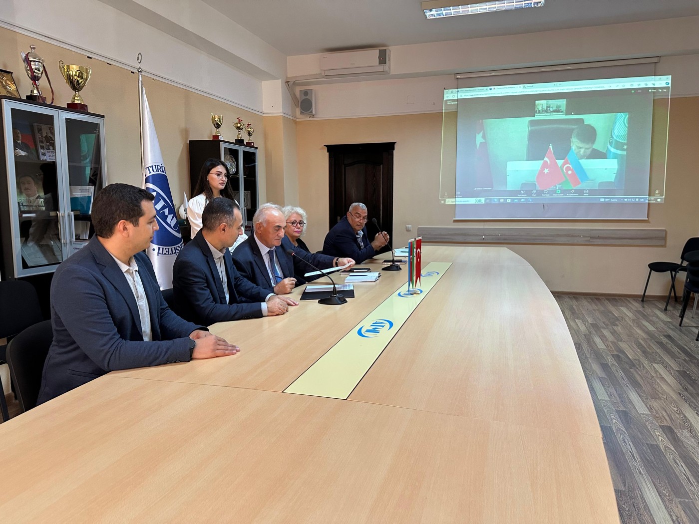 ATMU ilə bu universitet arasında memorandum imzalandı - FOTOLAR