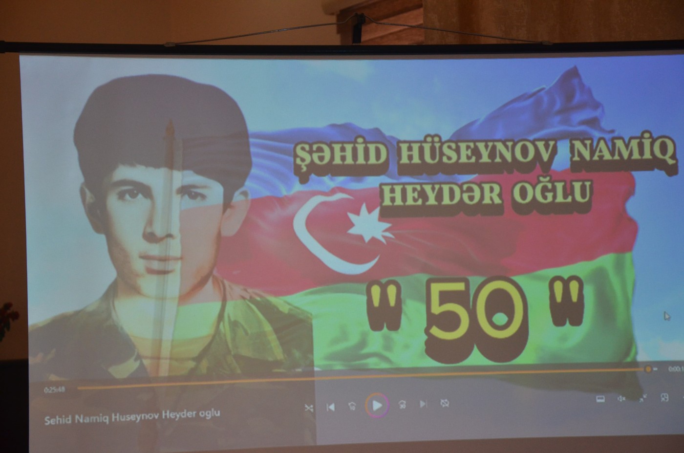 Şəhid Namiq Hüseynovun 50 yaşı tamam olur - FOTOLAR