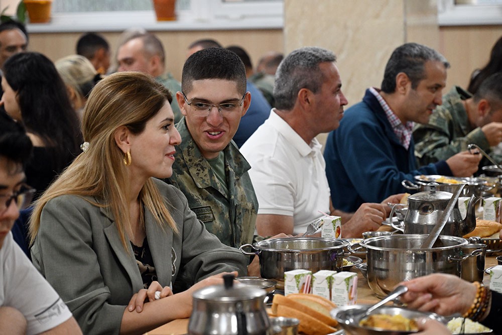 Yeni yaradılan bölmələrin şəxsi heyəti ilə görüş keçirildi - FOTO