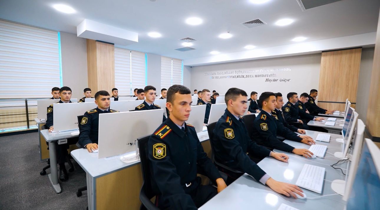 Polis Akademiyasının yeni tədris korpusu və yataqxana kompleksi istifadəyə verildi - FOTOLAR+VİDEO