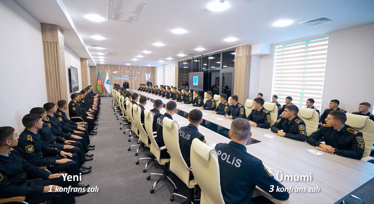 Polis Akademiyasının yeni tədris korpusu və yataqxana kompleksi istifadəyə verildi - FOTOLAR+VİDEO