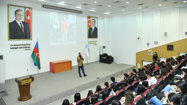 BMU-da maarifləndirici tədbir keçirildi -FOTOLAR