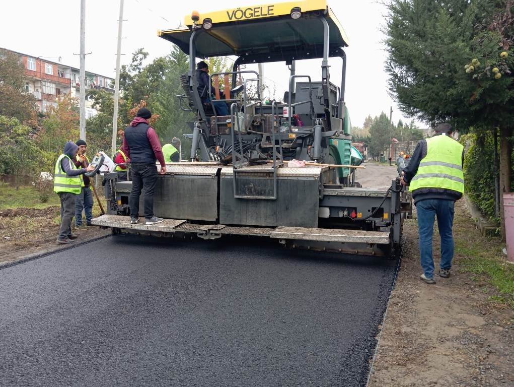 Lənkəranda daha iki küçənin asfaltlanması yekunlaşıb - FOTOLAR