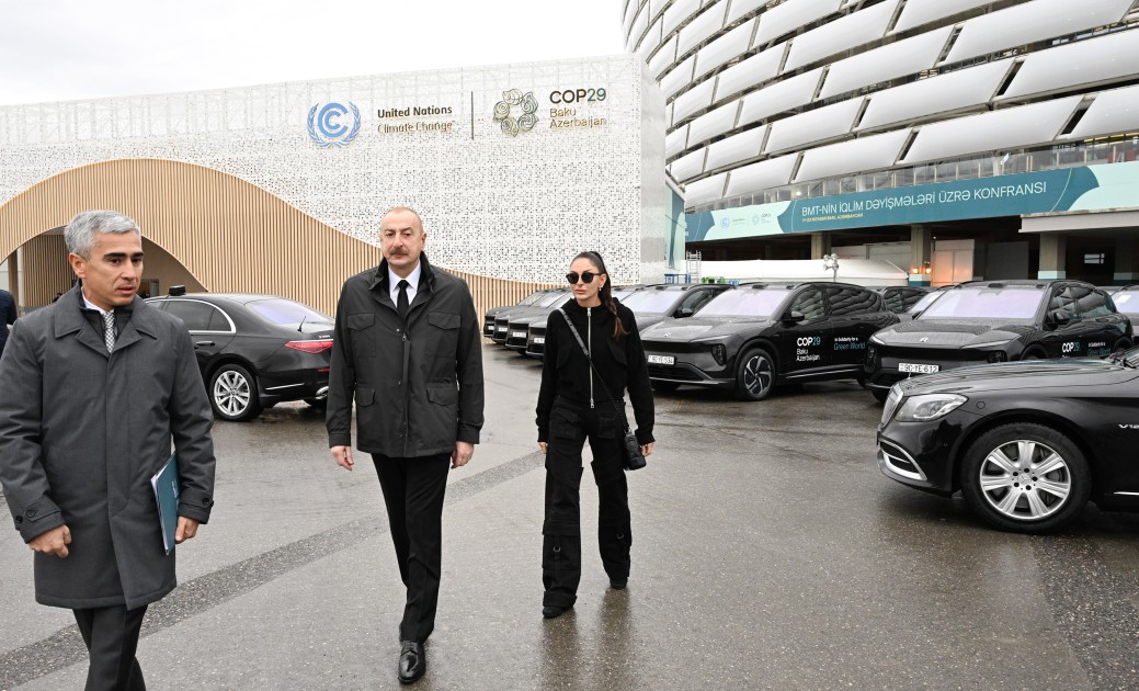 Prezident və xanımı COP29-la bağlı yaradılan şəraitlə tanış oldu - FOTOLAR (YENİLƏNİB)