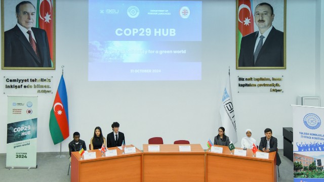 BMU-da “COP29 HUB” adlı tədbir keçirilib -FOTOLAR