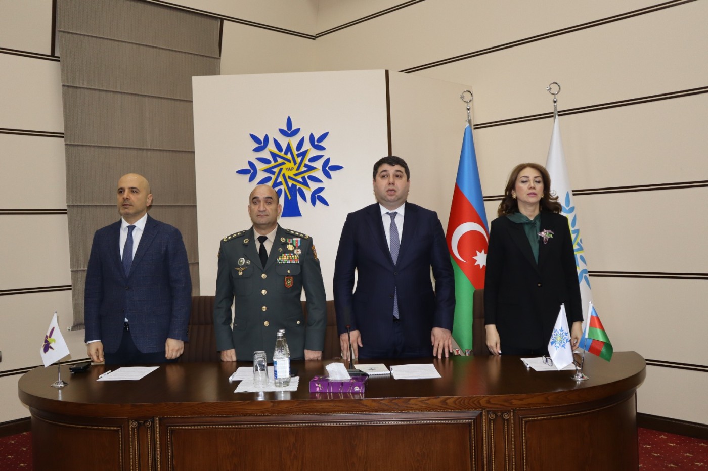 Yasamalda 8 Noyabr-Zəfər Gününə həsr olunmuş tədbir keçirildi - FOTOLAR