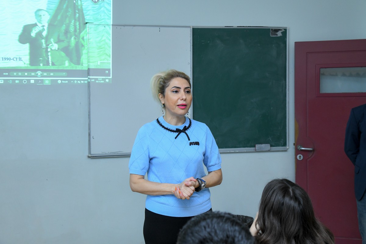 BMU-da tələbələr üçün Zəfər tariximizlə bağlı xüsusi mühazirələr təşkil olunub - FOTOLAR