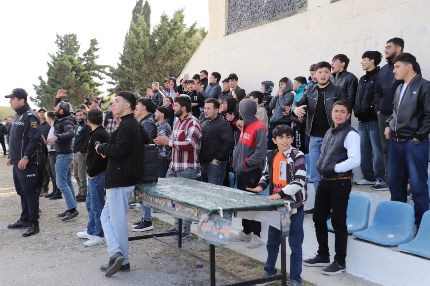 Neftçalada futbol üzrə final görüşü keçirilib - FOTOLAR