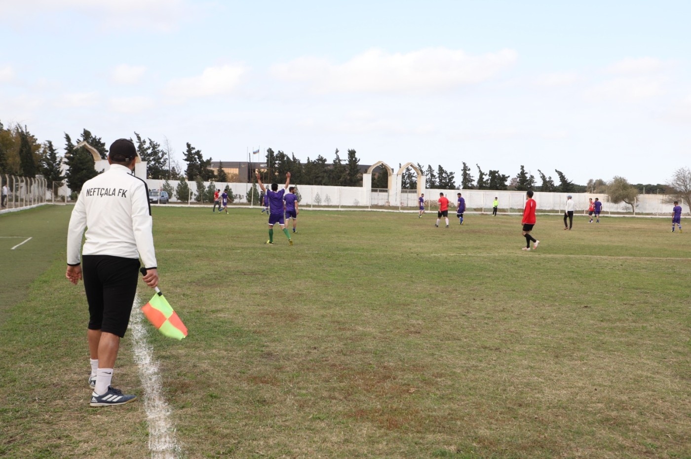 Neftçalada futbol üzrə final görüşü keçirilib - FOTOLAR