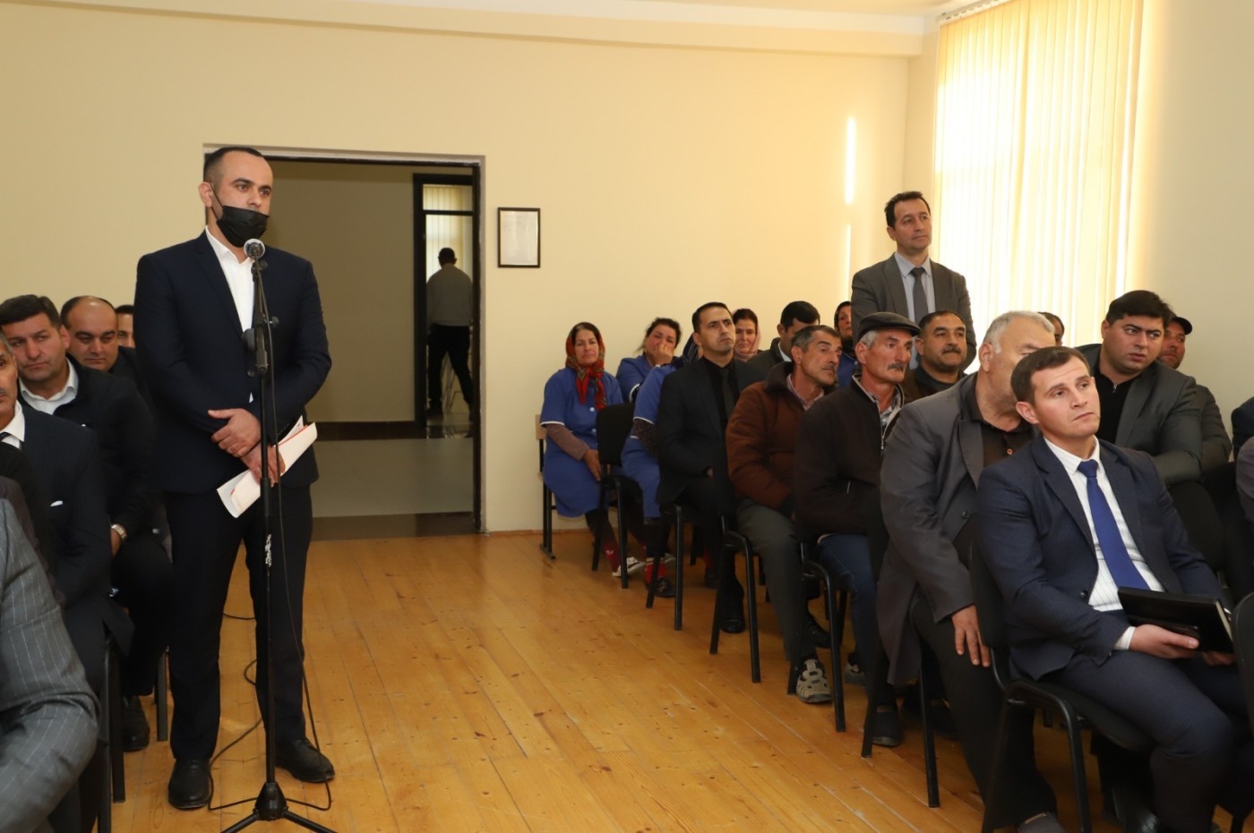 Neftçalanın icra başçısı kənd sakinləri ilə səyyar görüş keçirib - FOTOLAR