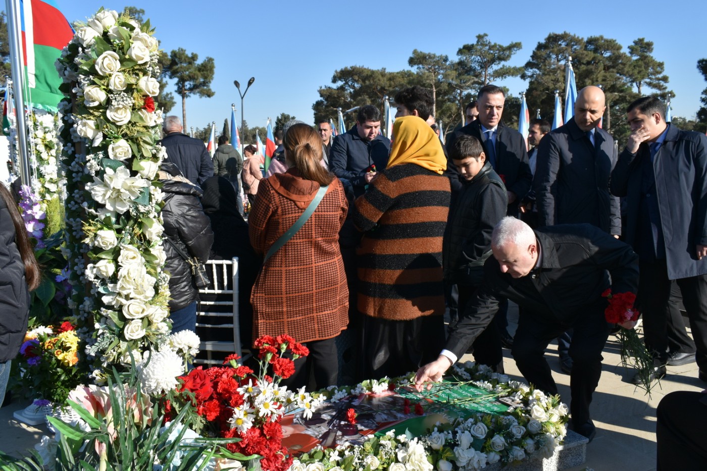 Yasamal rayon ictimaiyyəti Zəfər Gününü təntənə ilə qeyd edir - FOTOLAR