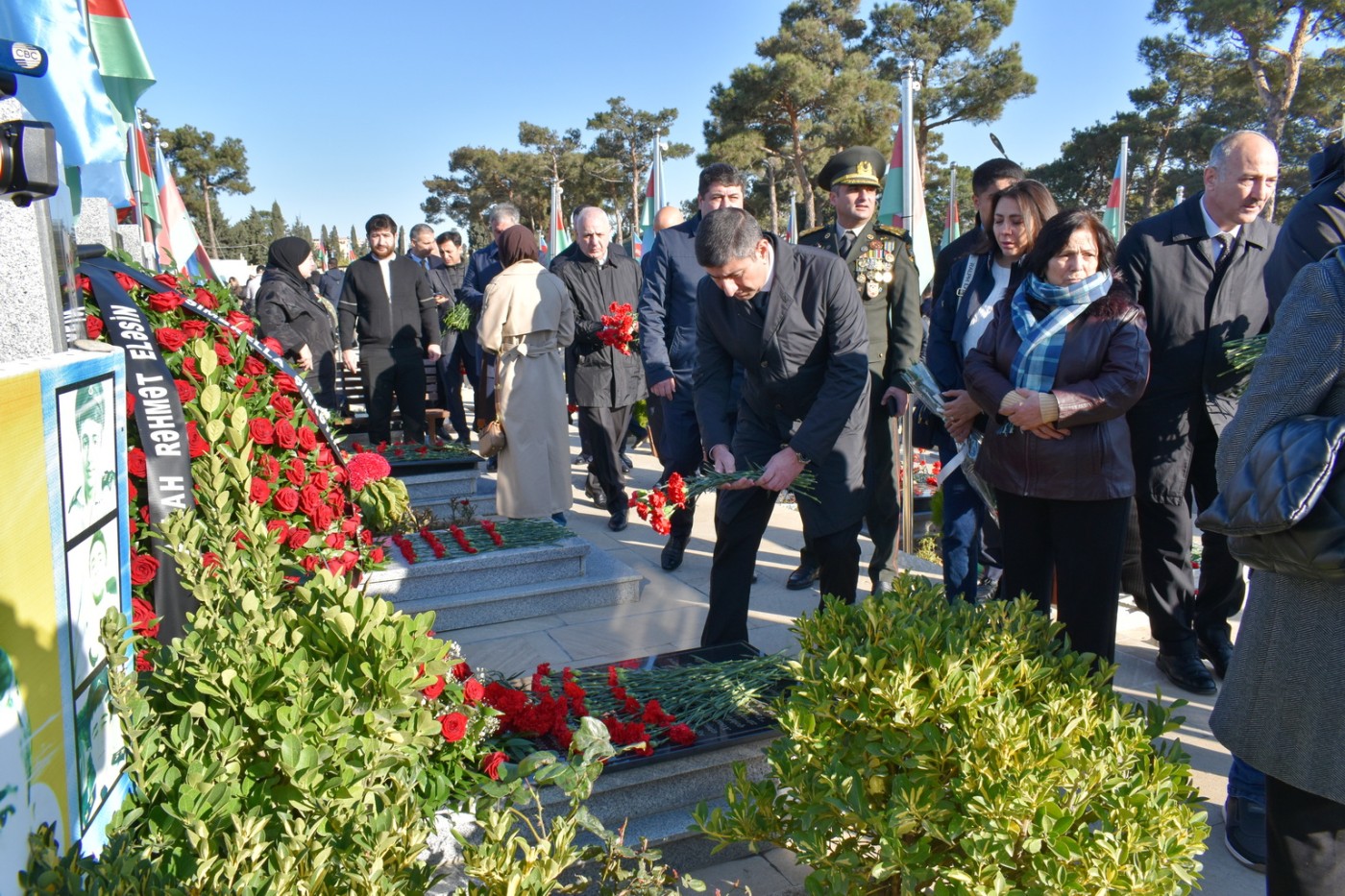 Yasamal rayon ictimaiyyəti Zəfər Gününü təntənə ilə qeyd edir - FOTOLAR