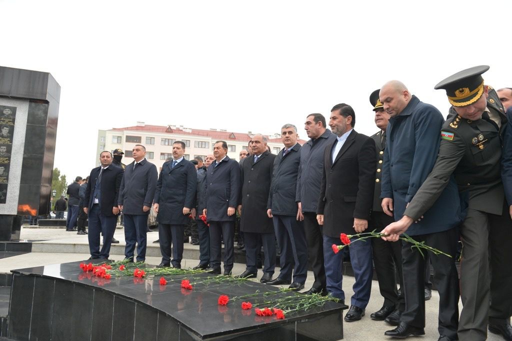 Lənkəranda Zəfər Günü coşquyla qeyd olunub - FOTOLAR