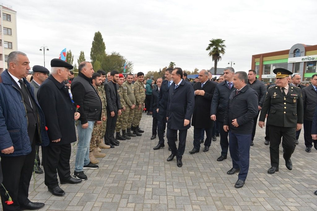 Lənkəranda Zəfər Günü coşquyla qeyd olunub - FOTOLAR