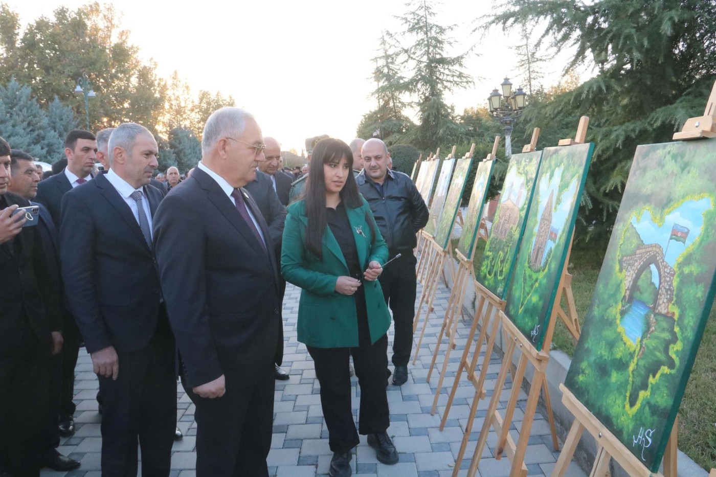 Ağdamda Zəfər Gününə həsr olunmuş bayram tədbiri keçirilib - FOTOLAR