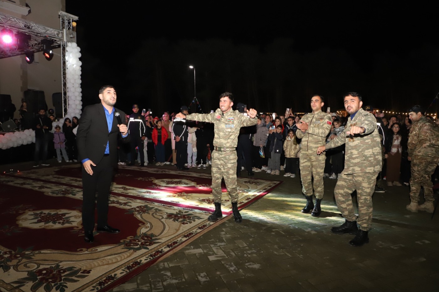 Neftçalada Zəfər Günü təntənəli şəkildə qeyd olunub - FOTOLAR