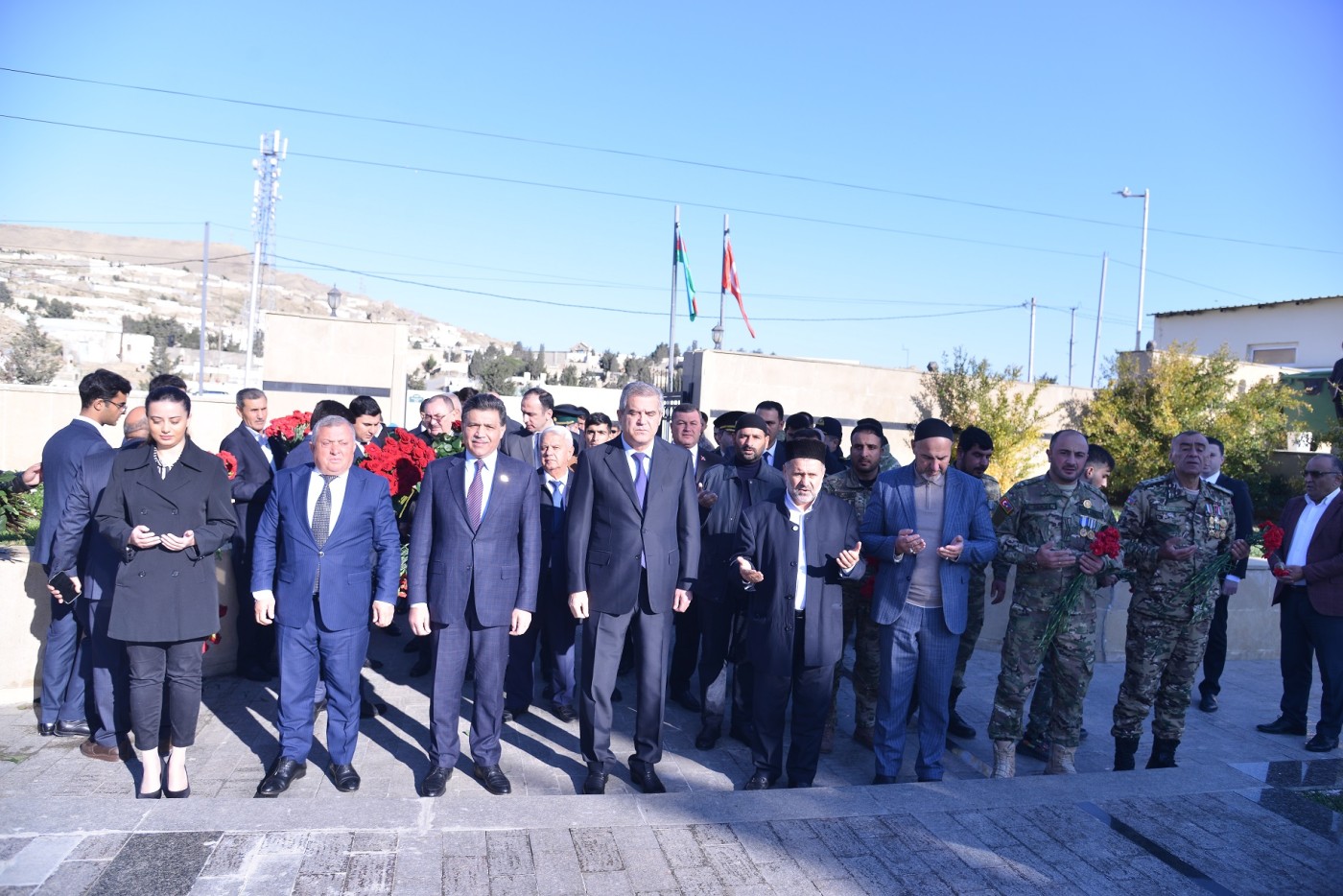 Qaradağda “8 noyabr Zəfər Günü” münasibətilə tədbir keçirildi - FOTOLAR