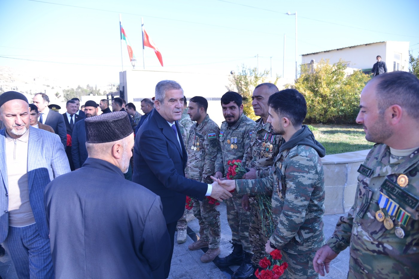 Qaradağda “8 noyabr Zəfər Günü” münasibətilə tədbir keçirildi - FOTOLAR