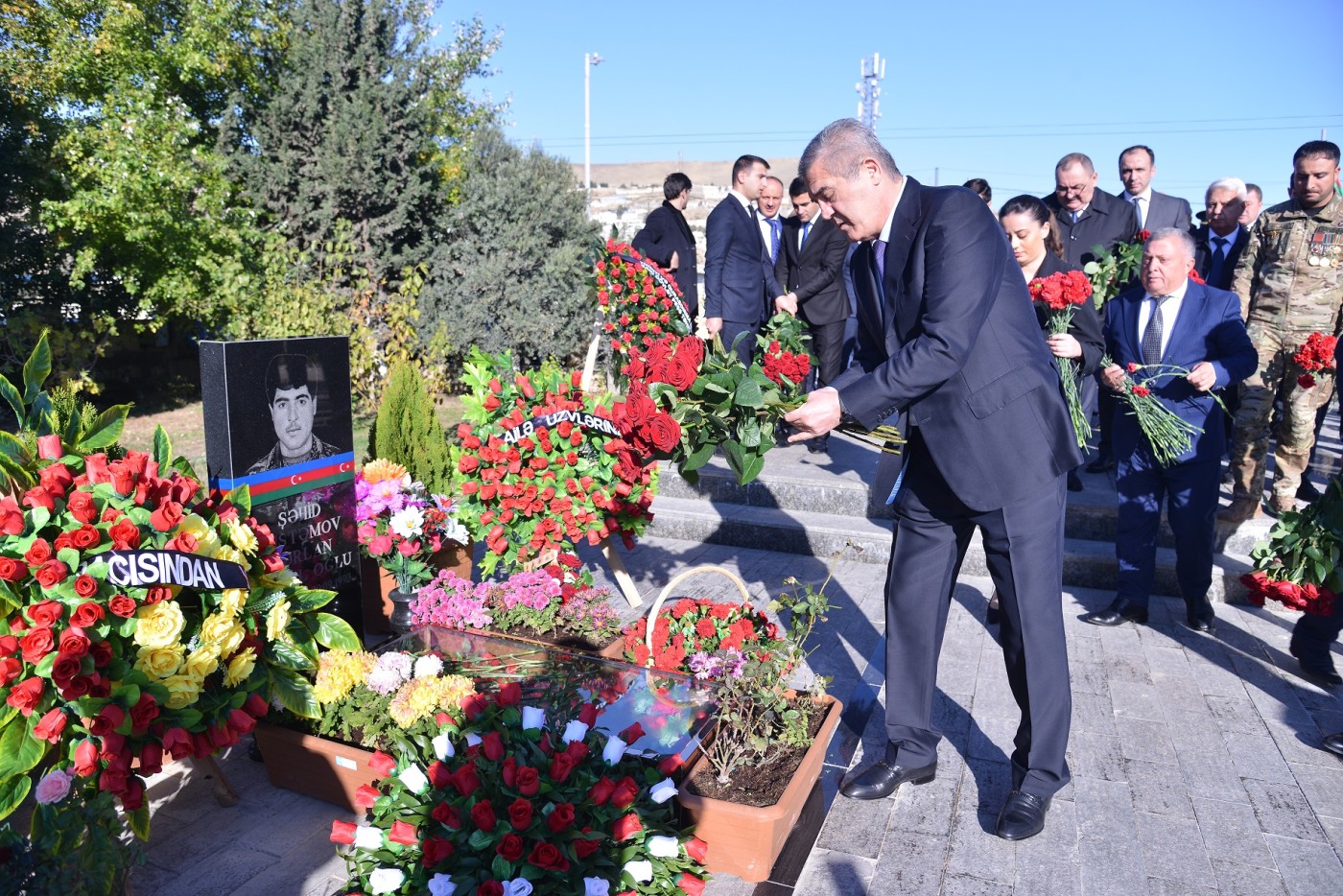 Qaradağda “8 noyabr Zəfər Günü” münasibətilə tədbir keçirildi - FOTOLAR