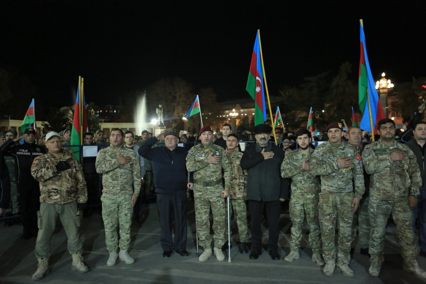 Gəncədə Zəfər Gününə həsr olunmuş konsert proqramı keçirildi - FOTOLAR