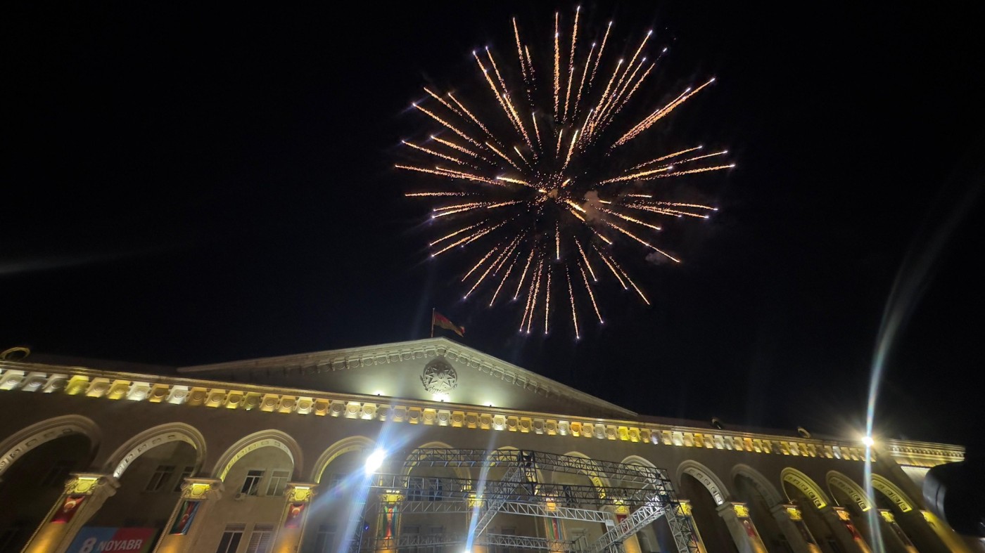 Gəncədə Zəfər Gününə həsr olunmuş konsert proqramı keçirildi - FOTOLAR