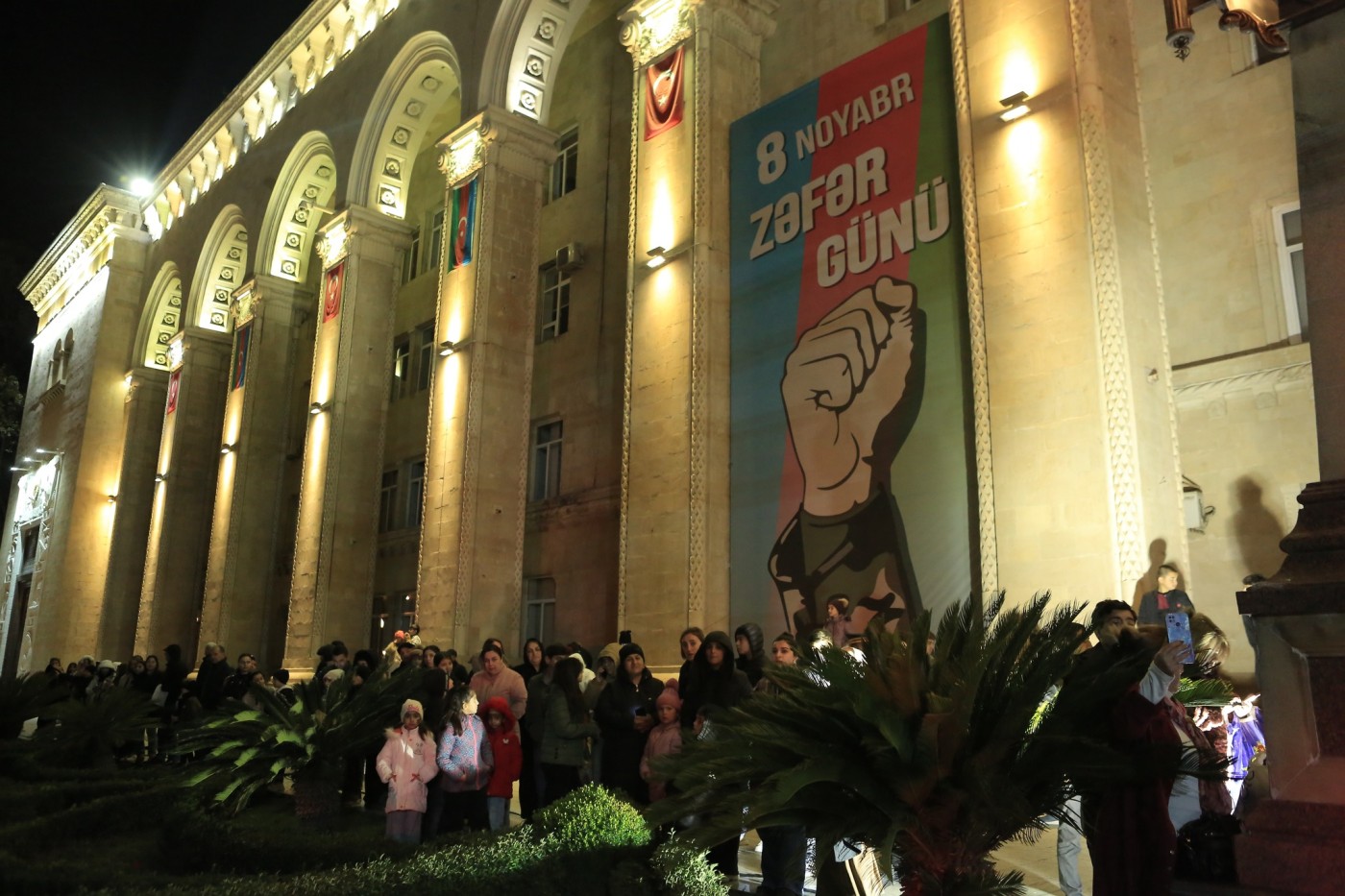 Gəncədə Zəfər Gününə həsr olunmuş konsert proqramı keçirildi - FOTOLAR