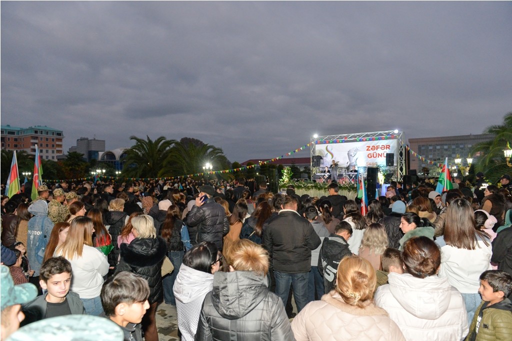 Lənkəranda “Yaşa Vətən, çox yaşa, Yaraşır Zəfər sənə” adlı konsert keçirildi - FOTOLAR