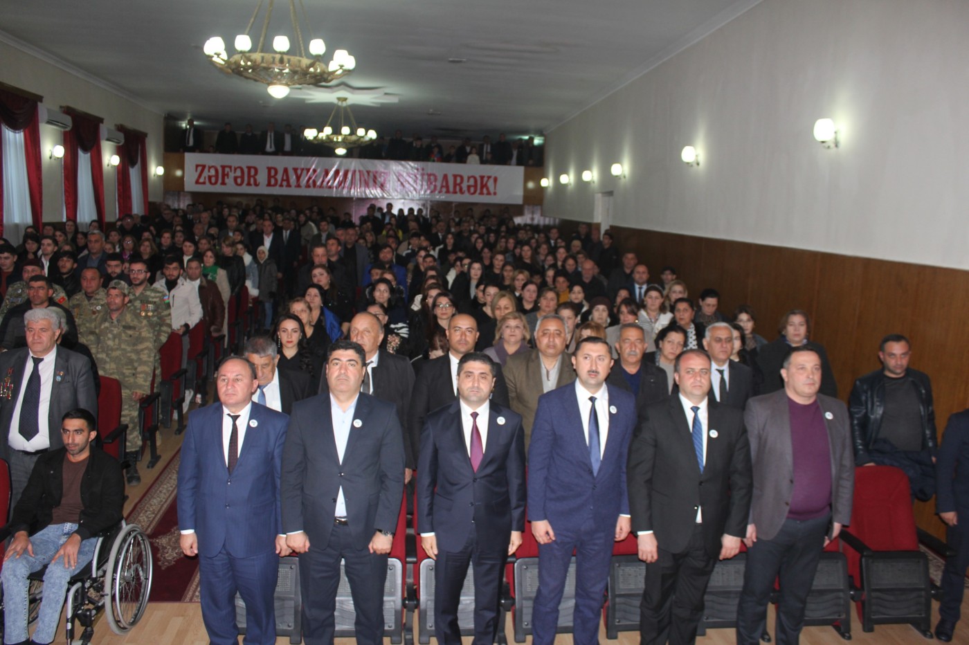 Göygöl rayonunda Zəfər Gününə həsr edilmiş bayram konserti təşkil olundu - FOTOLAR