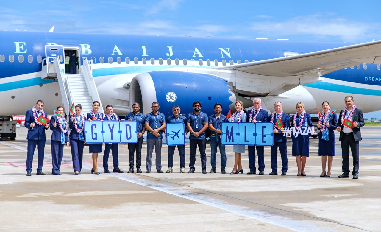 AZAL Bakıdan Maldiv adalarına ilk uçuşunu həyata keçirdi - FOTOLAR