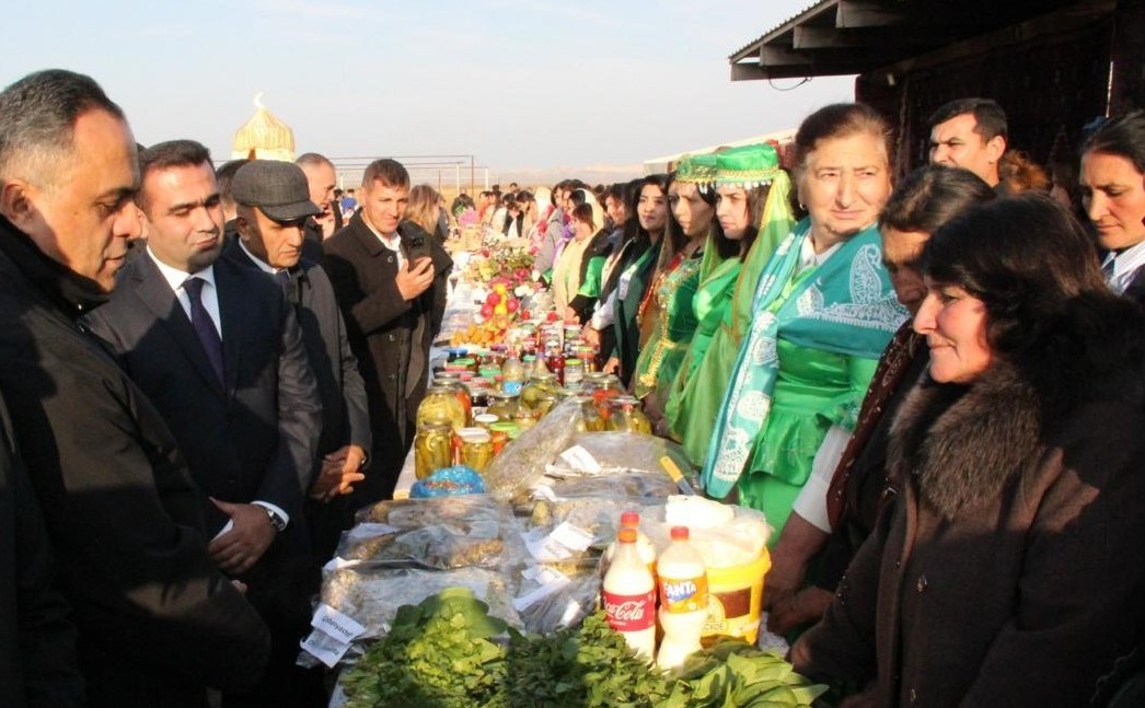 Goranboyda “Qışlaqda bir gün” adlı tədbir keçirildi - FOTOLAR