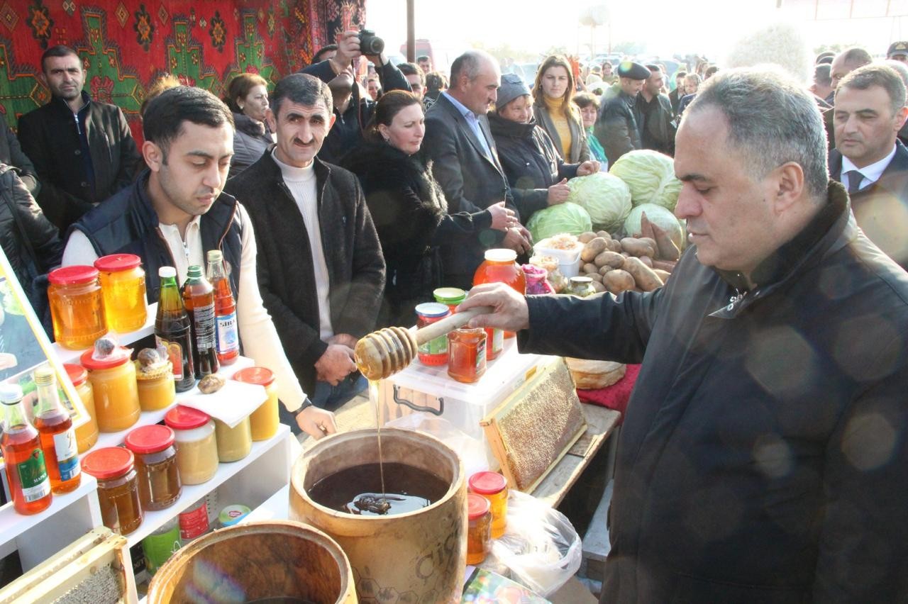 Goranboyda “Qışlaqda bir gün” adlı tədbir keçirildi - FOTOLAR